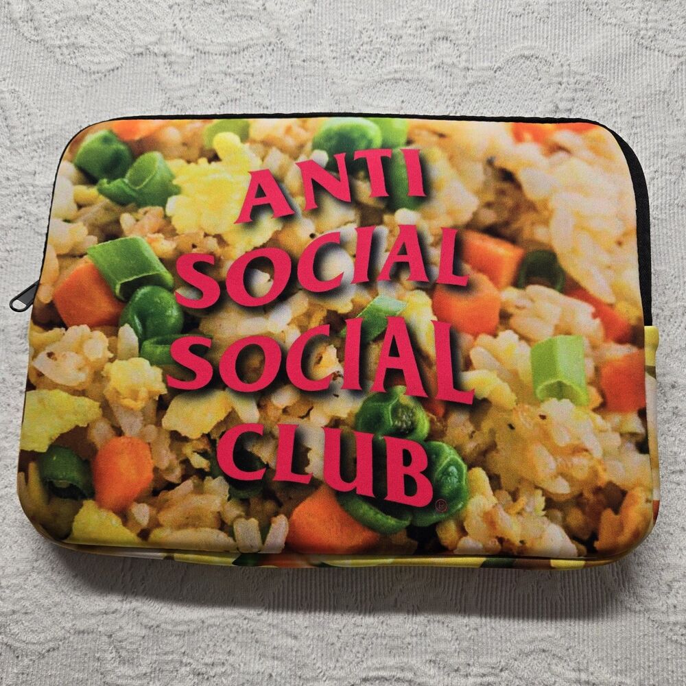 Anti Social Social Club Laptop Case Fried Rice Noodle Panda Express Chinese Food